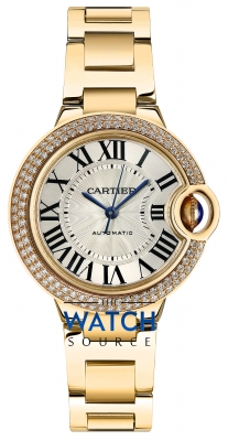 Buy this new Cartier Ballon Bleu 33mm wjbb0002 ladies watch for the discount price of £30,411.00. UK Retailer.