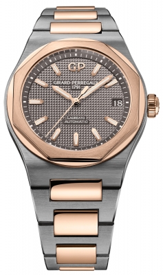 Buy this new Girard Perregaux Laureato Automatic 42mm 81010-26-232-26a mens watch for the discount price of £16,235.00. UK Retailer.