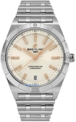 Buy this new Breitling Chronomat Automatic 36 a10380101a2a1 ladies watch for the discount price of £4,653.00. UK Retailer.