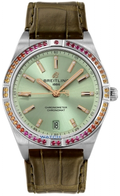 Buy this new Breitling Chronomat Automatic 36 a10380611L1p1 ladies watch for the discount price of £6,908.00. UK Retailer.