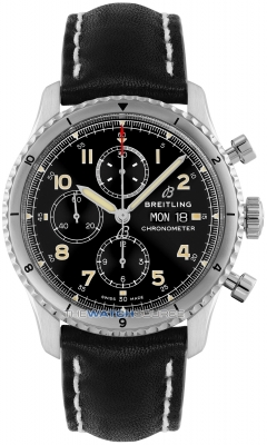 Buy this new Breitling Aviator 8 Chronograph 43 a13316101b1x1 mens watch for the discount price of £3,612.50. UK Retailer.
