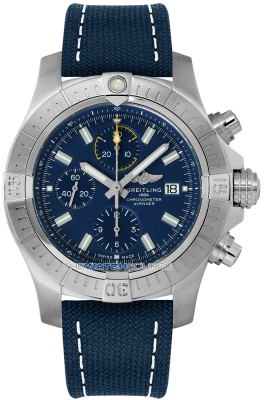 Buy this new Breitling Avenger Chronograph 45 a13317101c1x2 mens watch for the discount price of £4,092.00. UK Retailer.