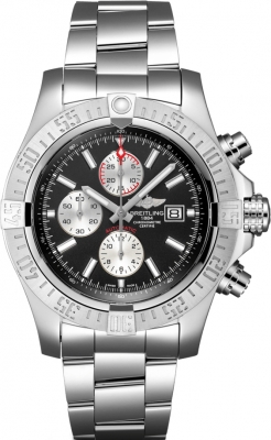Buy this new Breitling Super Avenger II a13371111b1a1 mens watch for the discount price of £3,782.50. UK Retailer.