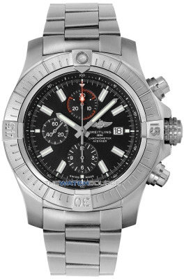 Buy this new Breitling Super Avenger Chronograph 48 a13375101b1a1 mens watch for the discount price of £4,655.00. UK Retailer.