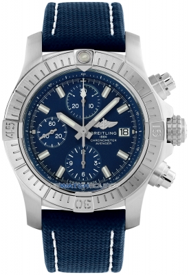 Buy this new Breitling Avenger Chronograph 43 a13385101c1x2 mens watch for the discount price of £4,136.00. UK Retailer.
