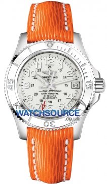 Buy this new Breitling Superocean II 36 a17312d2/a775/257x midsize watch for the discount price of £2,456.00. UK Retailer.