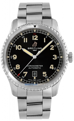 Buy this new Breitling Aviator 8 Automatic 41 a17315101b1a1 mens watch for the discount price of £2,805.00. UK Retailer.