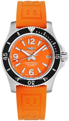 Buy this new Breitling Superocean 36 a17316d71o1s1 ladies watch for the discount price of £2,414.00. UK Retailer.