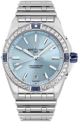 Buy this new Breitling Super Chronomat Automatic 38mm a17356531c1a1 ladies watch for the discount price of £8,235.00. UK Retailer.