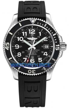 Buy this new Breitling Superocean II 42 a17365c9/bd67/150s mens watch for the discount price of £2,260.00. UK Retailer.