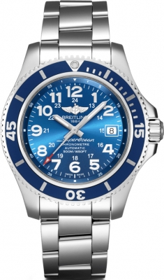 Buy this new Breitling Superocean II 42 a17365d11c1a1 mens watch for the discount price of £2,601.00. UK Retailer.