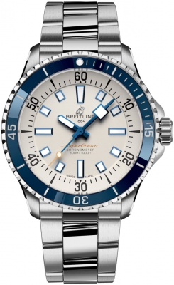 Buy this new Breitling Superocean Automatic 42 a17375e71g1a1 mens watch for the discount price of £3,872.00. UK Retailer.