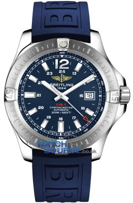 Buy this new Breitling Colt Automatic 44mm a1738811/c906/158s mens watch for the discount price of £1,963.00. UK Retailer.