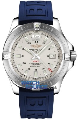 Buy this new Breitling Colt Automatic 44mm a1738811/g791/158s mens watch for the discount price of £1,963.00. UK Retailer.