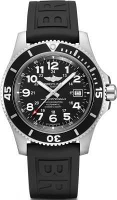 Buy this new Breitling Superocean II 44 a17392d71b1s1 mens watch for the discount price of £2,431.00. UK Retailer.