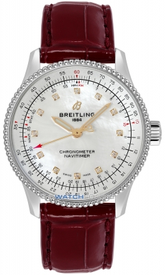 Buy this new Breitling Navitimer Automatic 35 a17395211a1p1 ladies watch for the discount price of £3,403.00. UK Retailer.