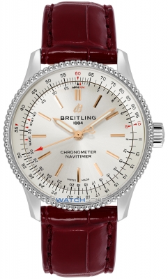 Buy this new Breitling Navitimer Automatic 35 a17395f41g1p1 ladies watch for the discount price of £3,600.00. UK Retailer.