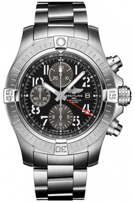 Buy this new Breitling Avenger Chronograph GMT 45 a24315101b1a1 mens watch for the discount price of £4,928.00. UK Retailer.