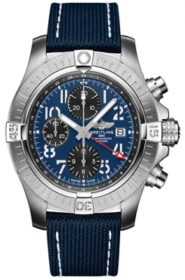 Buy this new Breitling Avenger Chronograph GMT 45 a24315101c1x1 mens watch for the discount price of £4,752.00. UK Retailer.