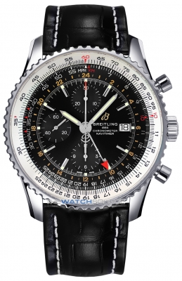 Buy this new Breitling Navitimer 1 Chronograph GMT 46 a24322121b2p1 mens watch for the discount price of £4,539.00. UK Retailer.