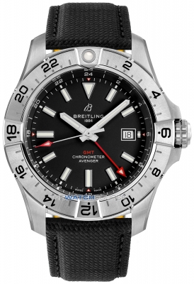 Buy this new Breitling Avenger Automatic GMT 44 a32320101b1x1 mens watch for the discount price of £4,250.00. UK Retailer.