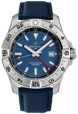 Buy this new Breitling Avenger Automatic GMT 44 a32320101c1x1 mens watch for the discount price of £3,825.00. UK Retailer.