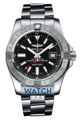 Buy this new Breitling Avenger II GMT a32390111b1a1 mens watch for the discount price of £2,864.50. UK Retailer.