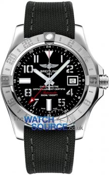 Buy this new Breitling Avenger II GMT a3239011/bc34/109w mens watch for the discount price of £2,584.00. UK Retailer.