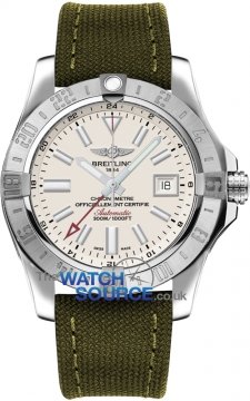 Buy this new Breitling Avenger II GMT a3239011/g778/106w mens watch for the discount price of £2,584.00. UK Retailer.