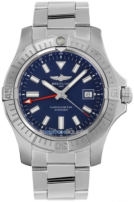 Buy this new Breitling Avenger Automatic GMT 45 a32395101c1a1 mens watch for the discount price of £3,657.00. UK Retailer.