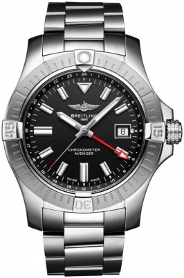 Buy this new Breitling Avenger Automatic GMT 43 a32397101b1a1 mens watch for the discount price of £3,344.00. UK Retailer.