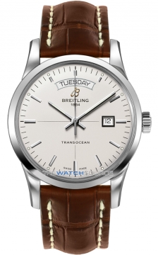 Buy this new Breitling Transocean Day Date a4531012/g751-2ct mens watch for the discount price of £3,697.00. UK Retailer.