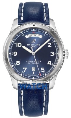 Buy this new Breitling Aviator 8 Automatic Day Date 41 a45330101c1x3 mens watch for the discount price of £2,816.00. UK Retailer.