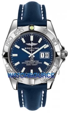 Buy this new Breitling Galactic 41 a49350L2/c929/115x mens watch for the discount price of £3,170.00. UK Retailer.