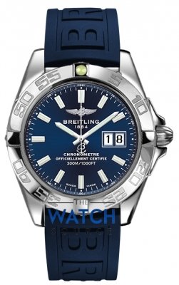 Buy this new Breitling Galactic 41 a49350L2/c929/149s mens watch for the discount price of £2,983.00. UK Retailer.