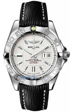 Buy this new Breitling Galactic 41 a49350L2/g699-1lts mens watch for the discount price of £3,026.00. UK Retailer.