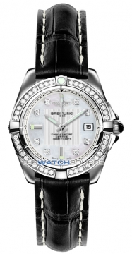 Buy this new Breitling Galactic 32 a71356LA/a708-1ct ladies watch for the discount price of £4,717.00. UK Retailer.
