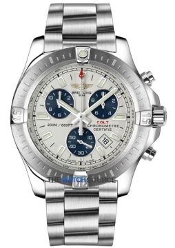 Buy this new Breitling Colt Chronograph a7338811/g790-ss mens watch for the discount price of £2,499.00. UK Retailer.