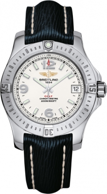 Buy this new Breitling Colt Lady 36mm a74389111g1x1 ladies watch for the discount price of £1,793.50. UK Retailer.
