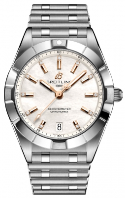 Buy this new Breitling Chronomat Quartz 32 a77310101a4a1 ladies watch for the discount price of £3,780.00. UK Retailer.