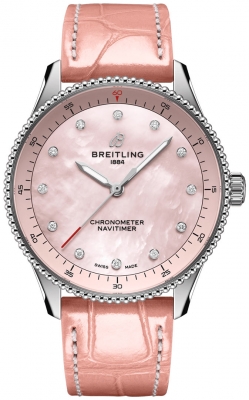 Buy this new Breitling Navitimer Quartz 32 a77320d91k1p1 ladies watch for the discount price of £3,195.00. UK Retailer.