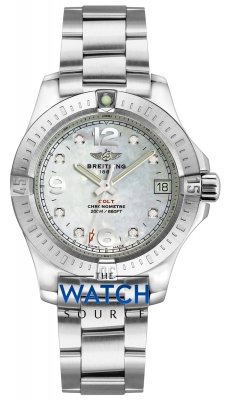 Buy this new Breitling Colt Lady 33mm a7738811/a769-ss ladies watch for the discount price of &pound;2,388.00. UK Retailer.