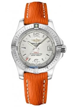 Buy this new Breitling Colt Lady 33mm a7738811/g793-7lst ladies watch for the discount price of £1,742.00. UK Retailer.