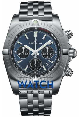 Buy this new Breitling Chronomat B01 Chronograph 44 ab0115101c1a1 mens watch for the discount price of £5,525.00. UK Retailer.