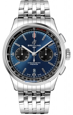 Buy this new Breitling Premier B01 Chronograph 42 ab0118221c1a1 mens watch for the discount price of £6,688.00. UK Retailer.