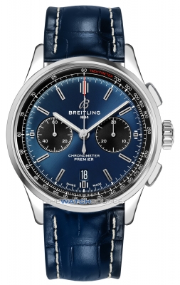 Buy this new Breitling Premier B01 Chronograph 42 ab0118221c1p1 mens watch for the discount price of £6,468.00. UK Retailer.