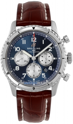 Buy this new Breitling Aviator 8 B01 Chronograph 43 ab0119131c1p2 mens watch for the discount price of £5,015.00. UK Retailer.