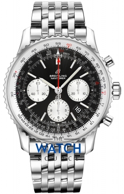 Buy this new Breitling Navitimer B01 Chronograph 43 ab0121211b1a1 mens watch for the discount price of £5,830.00. UK Retailer.