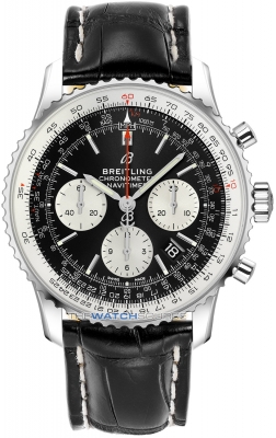 Buy this new Breitling Navitimer B01 Chronograph 43 ab0121211b1p1 mens watch for the discount price of £5,491.00. UK Retailer.