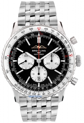Buy this new Breitling Navitimer B01 Chronograph 46 ab0137211b1a1 mens watch for the discount price of £7,267.00. UK Retailer.